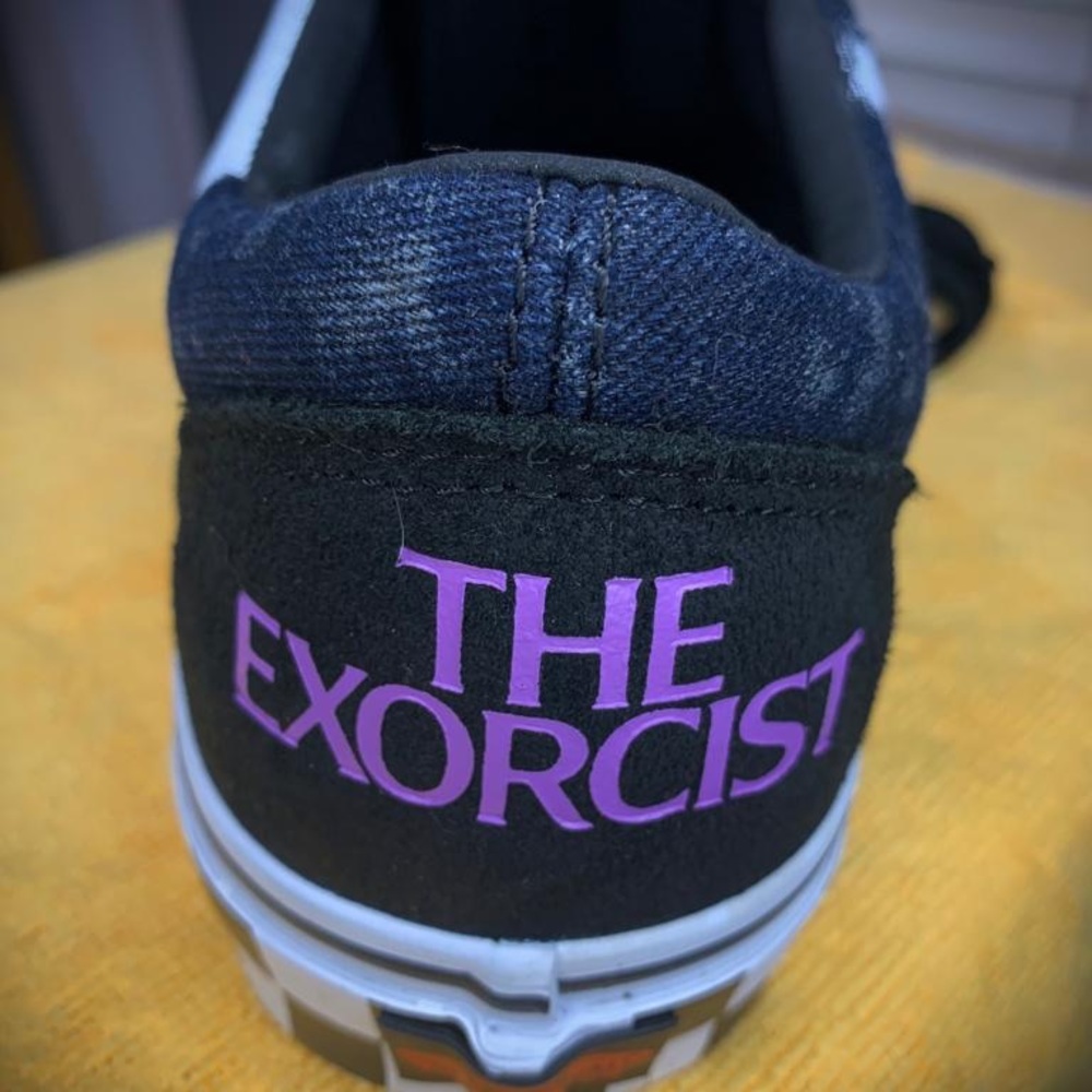 Vans x The Exorcist House Of Terror Collaboration Suede Old Skool Sneakers 10US